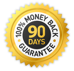 100% Money Back Guarantee 90 Days